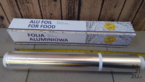 Folia aluminiowa 440mm gastronomiczna 1140g AKU5506 Folia aluminiowa 440mm gastronomiczna 1140g AKU5506