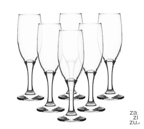Kieliszki 6szt. do szampana 190ml LAV Kieliszki 6szt. do szampana 190ml LAV
