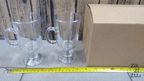 Kpl.6 szklanek do kawy latte IRIS 240ml. Kpl.6 szklanek do kawy latte IRIS 240ml.