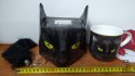 Kubek ceram + brelok CZARNY KOT CARMANI 017-0024