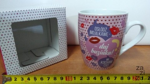 Kubek ceramiczny 300ml DAJ BUZIAKA Kubek ceramiczny 300ml DAJ BUZIAKA