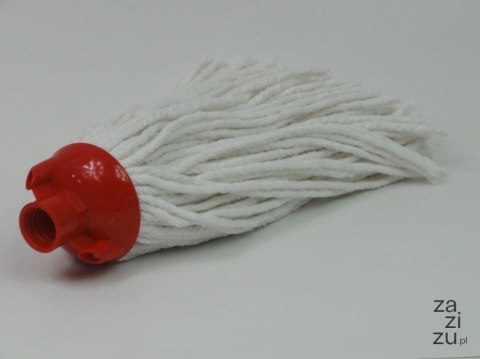 Mop sznurkowy 250g BIAŁY RICAMBRIO 11533 Mop sznurkowy 250g BIAŁY RICAMBRIO 11533