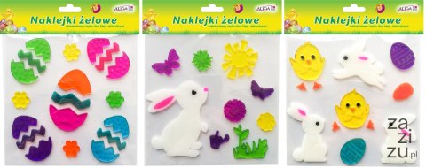 Naklejki żelowe WIELKANOC | WNK-9619 Naklejki żelowe WIELKANOC | WNK-9619
