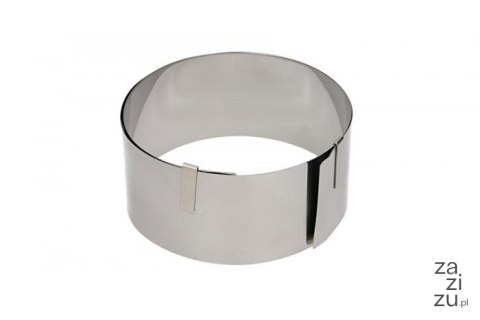 Opaska nierdzewna do tortu fi-18/30 W-NT-112 Opaska nierdzewna do tortu fi-18/30 W-NT-112