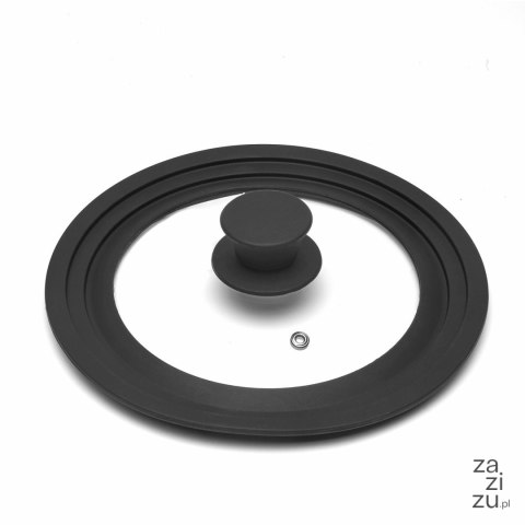 Pokrywka z silikonowym kołnierzem 24/26/28cm Pokrywka z silikonowym kołnierzem 24/26/28cm