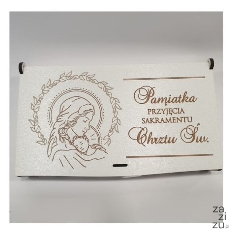 Pudełko 16,5x9,5x3 Pamiątka Chrztu Pudełko 16,5x9,5x3 Pamiątka Chrztu