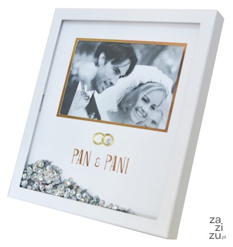 Ramka 10x15cm W DNIU ŚLUBU | RP-007 Ramka 10x15cm W DNIU ŚLUBU | RP-007