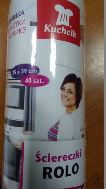 Ściereczki 40szt ROLO KUCHCIK 25X39 AKU3261 Ściereczki 40szt ROLO KUCHCIK 25X39 AKU3261