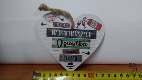 Serce wiszące DZIADEK Serce wiszące DZIADEK
