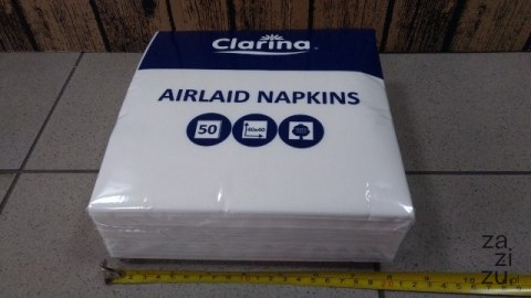 Serwetki fizelinowe 50szt AIRLAND 40X40 AKU6103 Serwetki fizelinowe 50szt AIRLAND 40X40 AKU6103