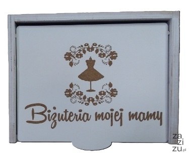 Szkatułka niezbędnik BIŻUTERIA MOJEJ MAMY Szkatułka niezbędnik BIŻUTERIA MOJEJ MAMY