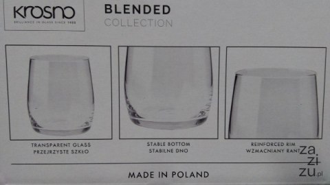 Szklanki 6szt. do whisky 250ml Szklanki 6szt. do whisky 250ml