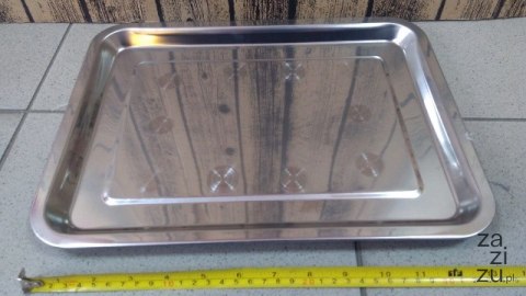 Taca nierdzewna 36x27cm PROSTOKĄT Taca nierdzewna 36x27cm PROSTOKĄT