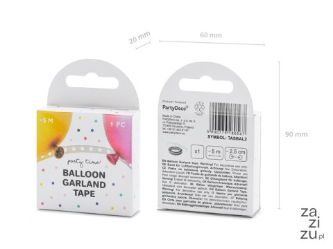 Taśma do girland balonowych 5m | TASBAL Taśma do girland balonowych 5m | TASBAL