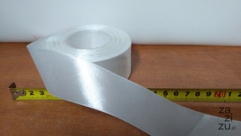 Wstążka satynowa 38mmx32m BIAŁA | AX38-01 Wstążka satynowa 38mmx32m BIAŁA | AX38-01