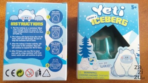 Yeti 6cm wychodzący z góry lodowej Yeti 6cm wychodzący z góry lodowej