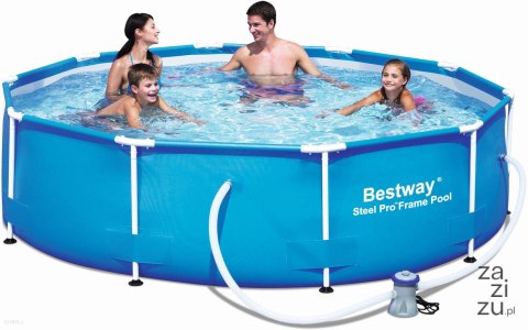 Basen ogrodowy BESTWAY 56408 stelażowy 305x76 cm Basen ogrodowy BESTWAY 56408 stelażowy 305x76 cm