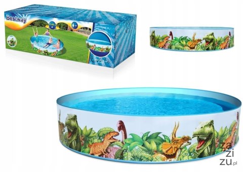 Basen rozporowy 2,44mx46cm BESTWAY | 55001 Basen rozporowy 2,44mx46cm BESTWAY | 55001