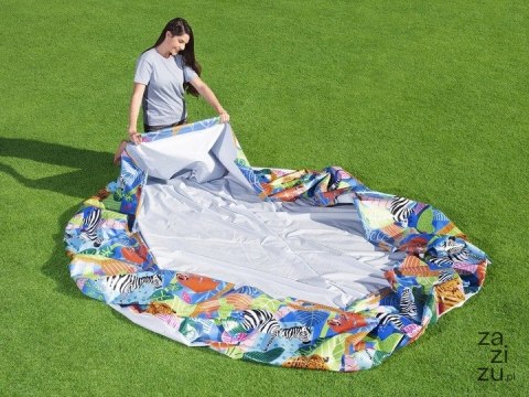 Basen stelażowy Safari 305x66cm Bestway | 56985 Basen stelażowy Safari 305x66cm Bestway | 56985