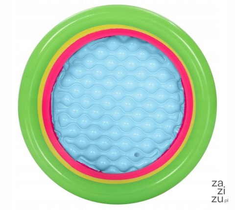 Basen z miękkim dnem 3-ringi 70x24cm BESTWAY | 51128 Basen z miękkim dnem 3-ringi 70x24cm BESTWAY | 51128