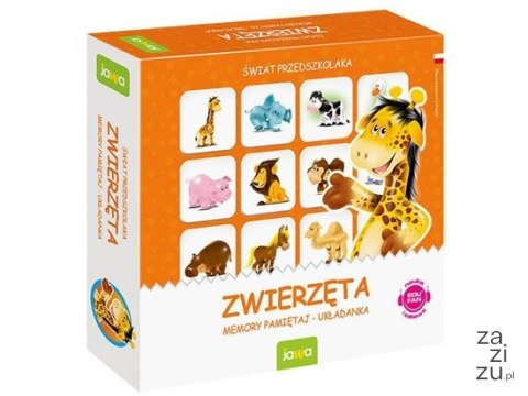 Gra MEMORY zwierzęta mini | GR0366 Gra MEMORY zwierzęta mini | GR0366