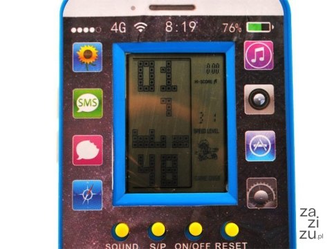 Gra elektroniczna TETRIS kieszonkowa wersja | GR0211 Gra elektroniczna TETRIS kieszonkowa wersja | GR0211