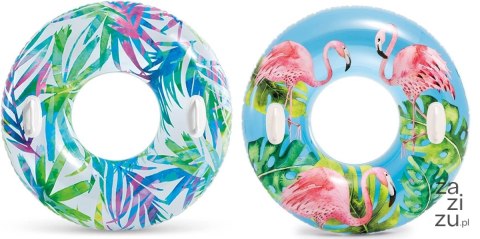 Koło do pływania z uchwytami 97 cm INTEX 58263 Koło do pływania z uchwytami 97 cm INTEX 58263
