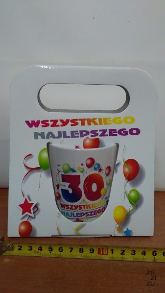 Kubek w torebce WSZYSTKIEGO NAJLEPSZEGO ''30'' Kubek w torebce WSZYSTKIEGO NAJLEPSZEGO ''30''
