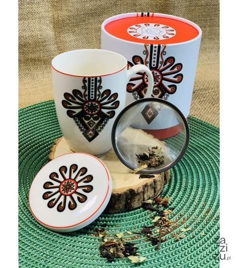 Kubek z zaparzaczem 420ml PARZENICA Kubek z zaparzaczem 420ml PARZENICA