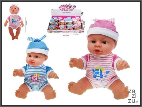 Lalka bobas z dźwiękiem CHŁOPIEC 24cm HLH11 Lalka bobas z dźwiękiem CHŁOPIEC 24cm HLH11