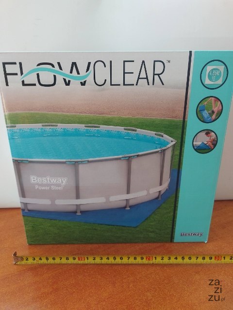 Mata pod basen 488x488cm BESTWAY | 58003 Mata pod basen 488x488cm BESTWAY | 58003