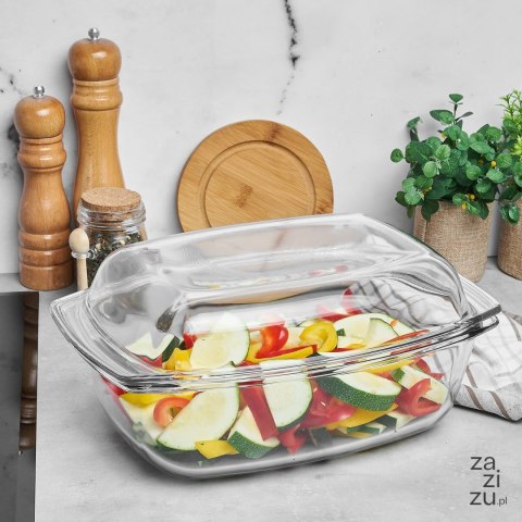 Naczynie żaroodporne 5,2l PROSTOKĄT TERMISIL | P-140 Naczynie żaroodporne 5,2l PROSTOKĄT TERMISIL | P-140