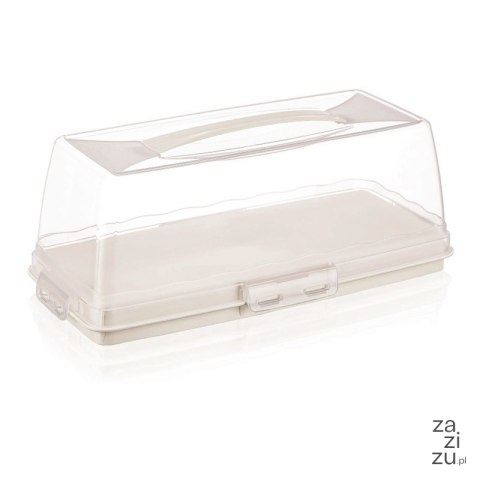Pojemnik na ciasto z uchwytem 14 x 33 cm keksówka 30309 Pojemnik na ciasto z uchwytem 14 x 33 cm keksówka 30309