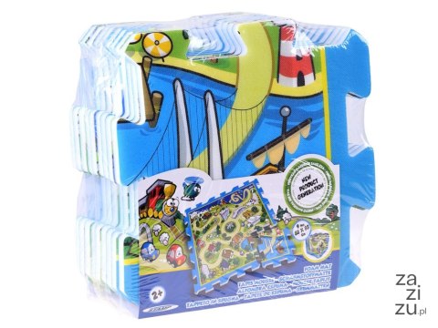 Puzzle piankowe mata uliczka wyścigi 9el. | ZA3150 Puzzle piankowe mata uliczka wyścigi 9el. | ZA3150
