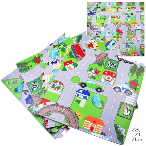 Puzzle podłogowe ULICA piankowe EVA | ZA2510 Puzzle podłogowe ULICA piankowe EVA | ZA2510