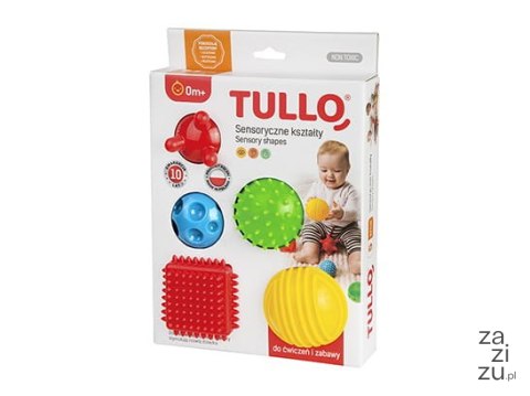 Sensoryczne TULLO KSZTAŁTY PIŁKI KOSTKA 5szt 458 Sensoryczne TULLO KSZTAŁTY PIŁKI KOSTKA 5szt 458