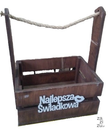 Skrzynka na alkohol nosidło Najlepsza Świadkowa Skrzynka na alkohol nosidło Najlepsza Świadkowa