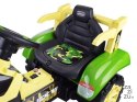 Traktor z przyczepą na akumulator świeci | PA0234