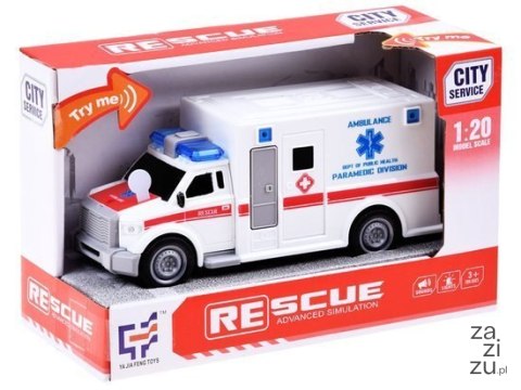 Auto ambulans karetka pogotowia światło/dźwięk | ZA3220 Auto ambulans karetka pogotowia światło/dźwięk | ZA3220