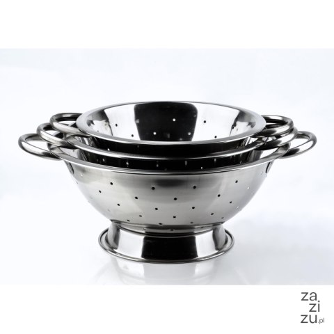 Cedzak nierdzewny 28cm COOKINI Basic Kitchen Cedzak nierdzewny 28cm COOKINI Basic Kitchen