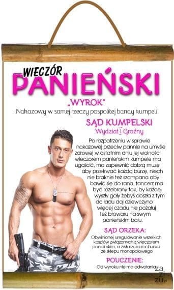 Dyplom Wieczór panieński Dyplom Wieczór panieński