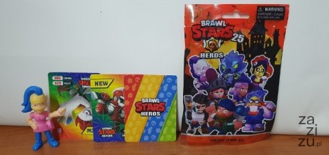 Figurka BRAWL STARS HEROS + karty Figurka BRAWL STARS HEROS + karty