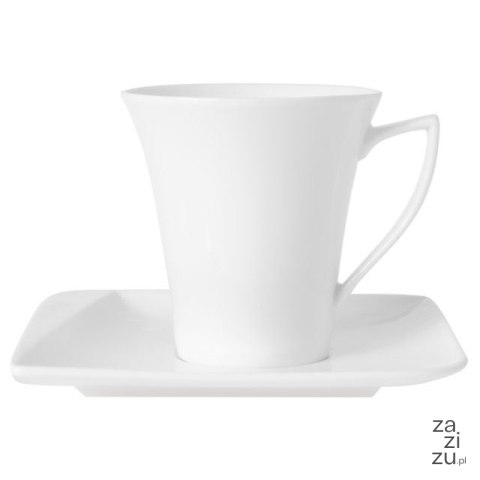 Filiżanki do kawy i herbaty porcelanowe ze spodkami HOME DELUX QUATRE BIAŁE 4 el. hd12064 Filiżanki do kawy i herbaty porcelanowe ze spodkami HOME DELUX QUATRE BIAŁE 4 el. hd12064
