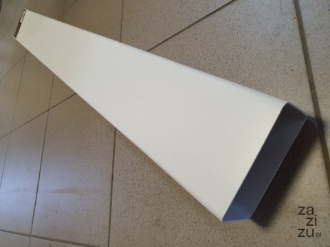 Kanał wentylacyjny plastikowy płaski D/P 110x55 1m Kanał wentylacyjny plastikowy płaski D/P 110x55 1m