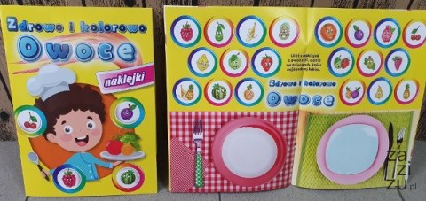 Książeczka Zdrowo i kolorowo OWOCE Książeczka Zdrowo i kolorowo OWOCE