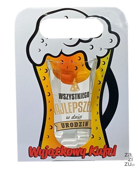 Kufel w torebce WSZYSTKIEGO NAJLEPSZEGO URODZINY Kufel w torebce WSZYSTKIEGO NAJLEPSZEGO URODZINY