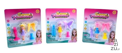 Lalka na blistrze+przebrania MOTYL/ANIOŁ 0257D Lalka na blistrze+przebrania MOTYL/ANIOŁ 0257D