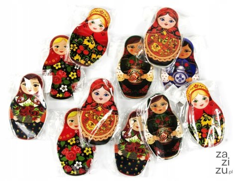 Magnes ceramiczny 12szt. MATRIOSZKA Magnes ceramiczny 12szt. MATRIOSZKA