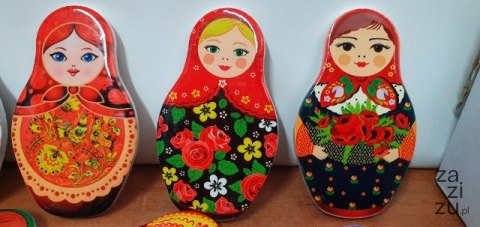Magnes ceramiczny 12szt. MATRIOSZKA Magnes ceramiczny 12szt. MATRIOSZKA