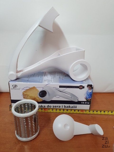 Maszynka do bakalii i sera plastikowa TR-914 Maszynka do bakalii i sera plastikowa TR-914